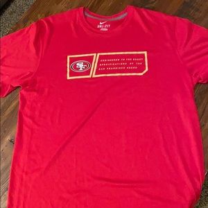 Dri-fit 49ers shirt